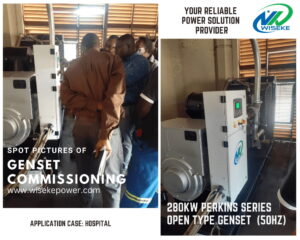 Perkins 280kW Genset Commissioning at Client Site