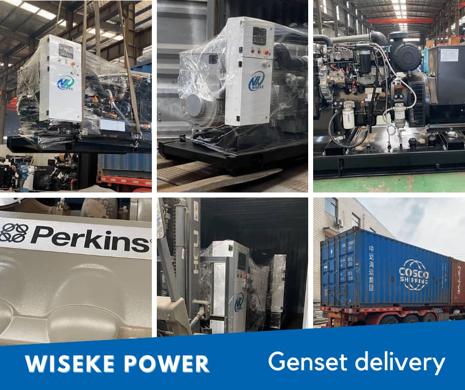 Perkins 350kVA Genset with Backpack Control Cabinet Design